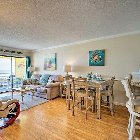 Ferienwohnung Breezy Beach Retreat With 180-Degree Ocean Views! Carolina Beach Exterior foto