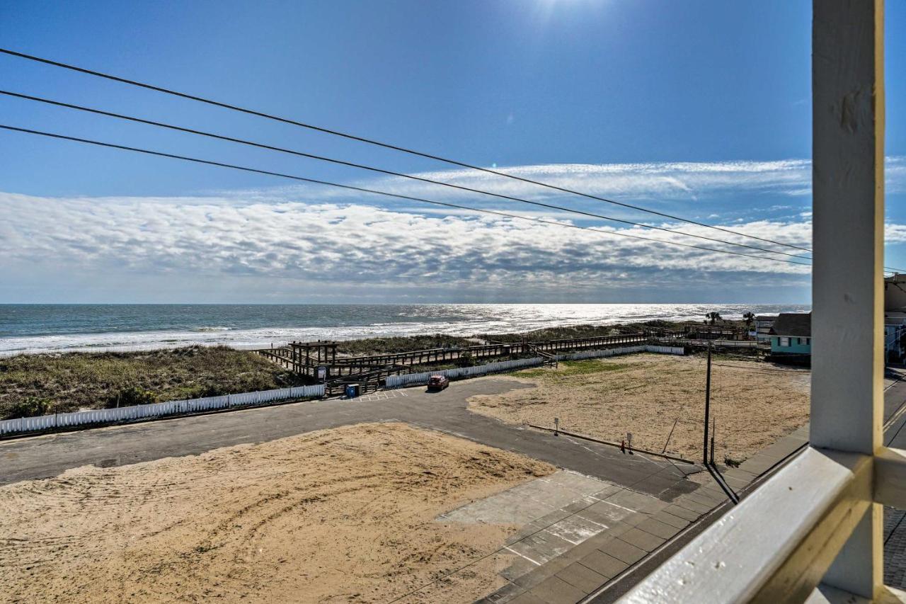 Ferienwohnung Breezy Beach Retreat With 180-Degree Ocean Views! Carolina Beach Exterior foto